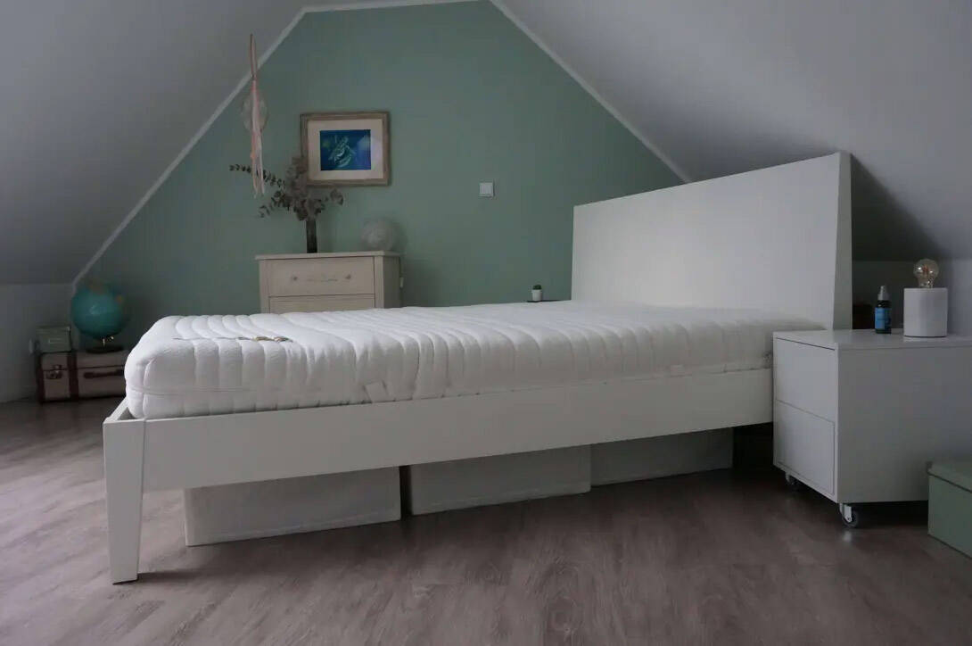 Ravensberger Orthopädische Matratze auf unserem Bett